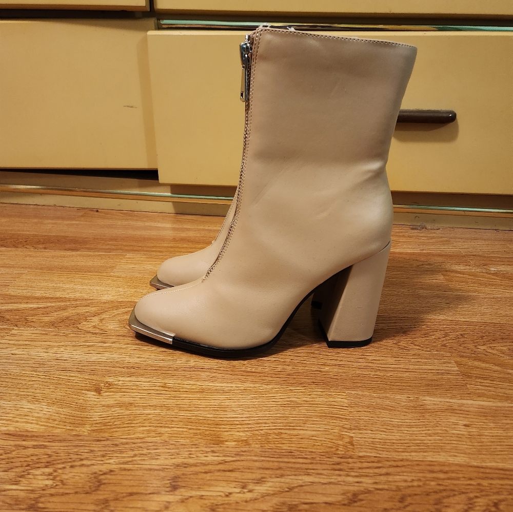 Tan Booties